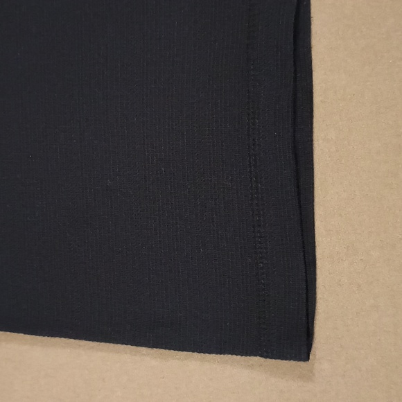 Columbia Mens Black Polo Shirt Short  with zipper Sleeve Black Size XXL - Picture 3 of 12